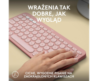 LOGITECH K380s Pebble Keys 2 różowy - 1172753 - zdjęcie 9
